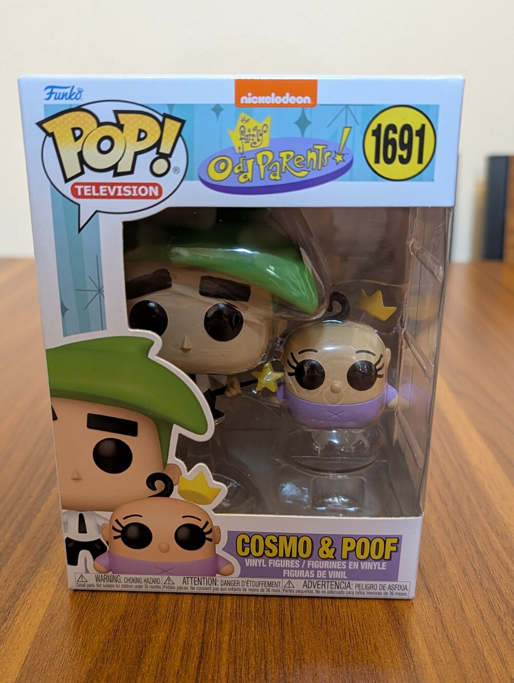 Funko Pop! The Fairly OddParents Cosmo & Poof #1691